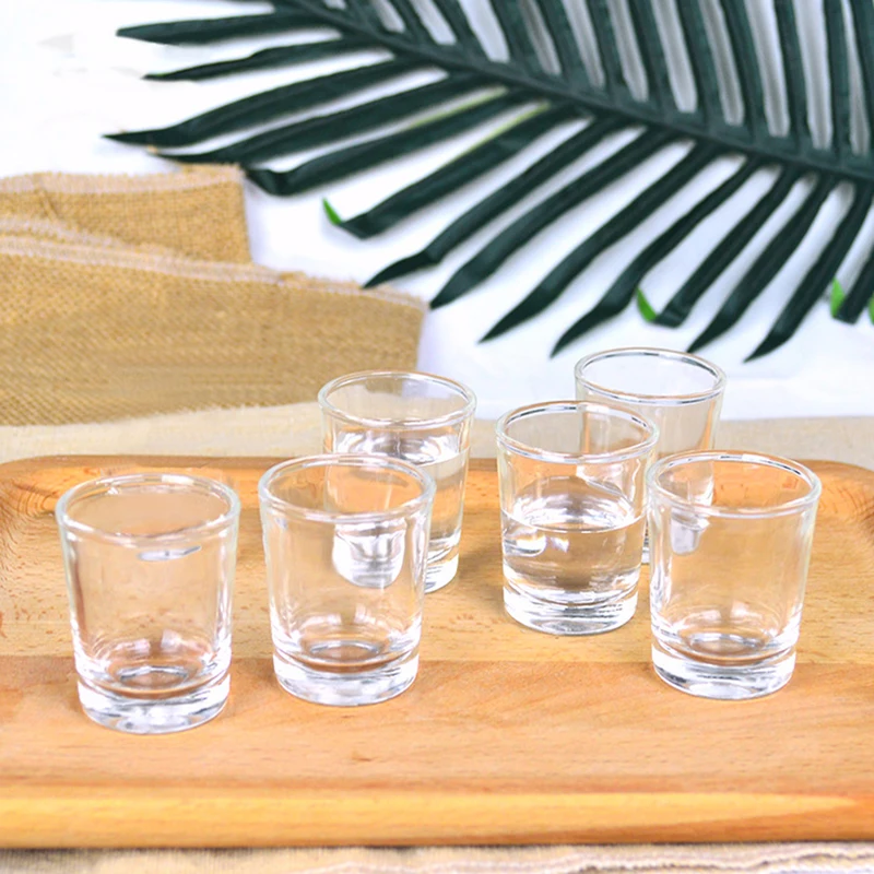 Wine Glass Set Crystal - 6-teiliges Set 26ml Chinesischer Stil Transparente