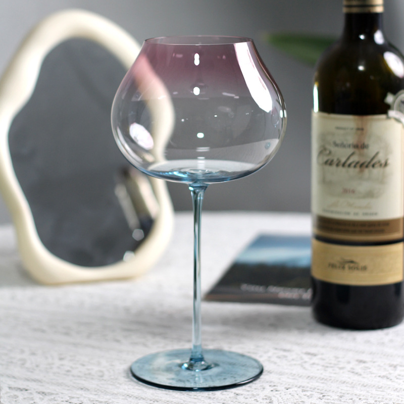 Wine Glass Set Crystal - 750ml 2-teiliges Set aus Rotweingläsern mit