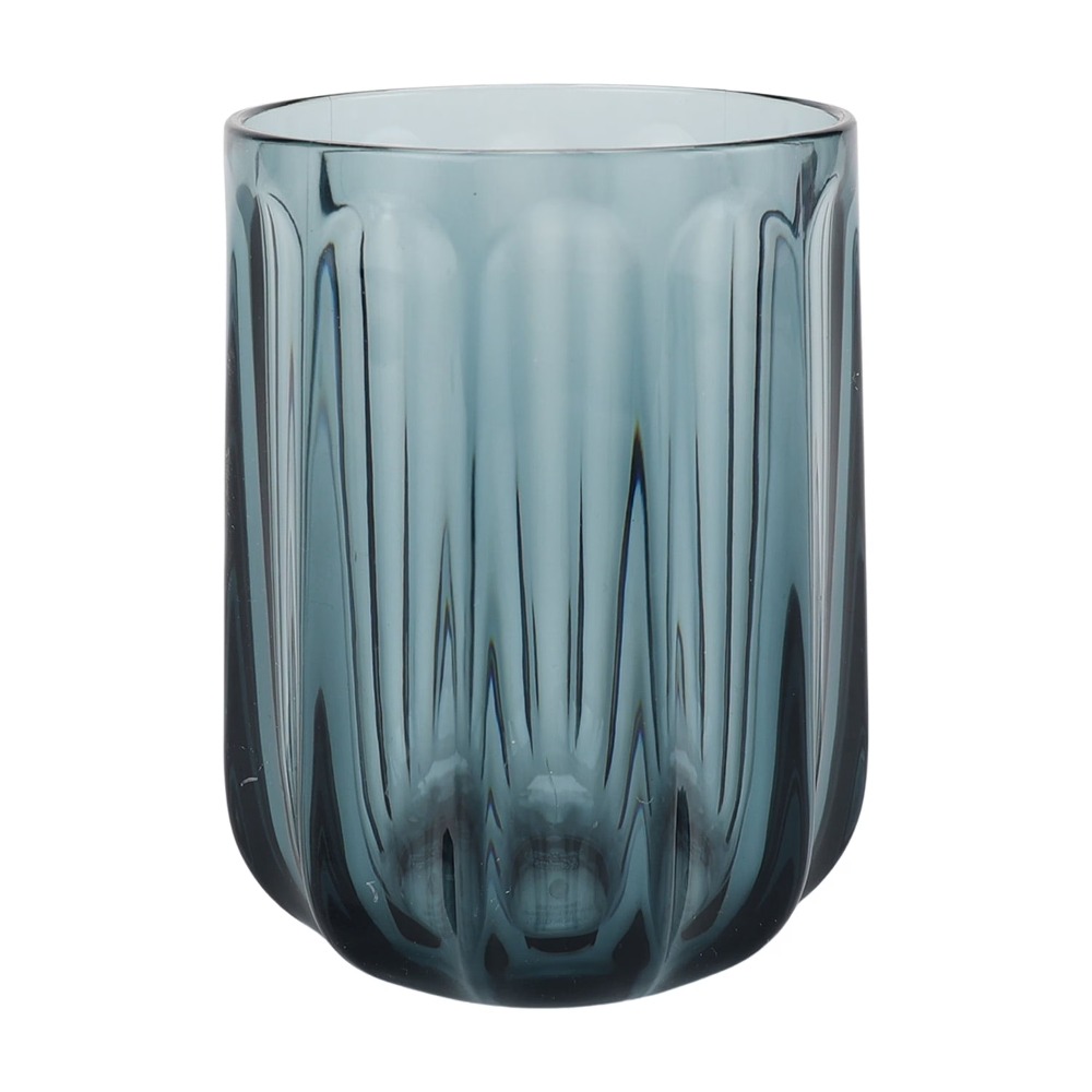 Wine Glass Set Crystal - Stiellose Weingläser, 4er-Set, bruchsichere Tritan-Kunststoffbecher, 15