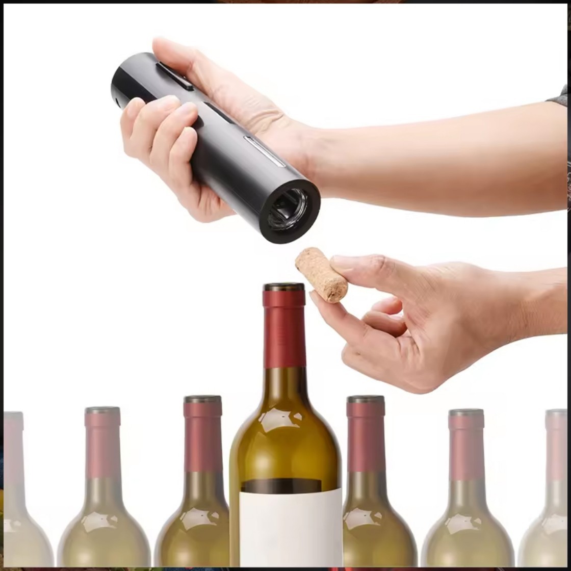 Wine Opener Electric - Elektrisches Weinöffner-Set für den Haushalt, Vollautomatischer