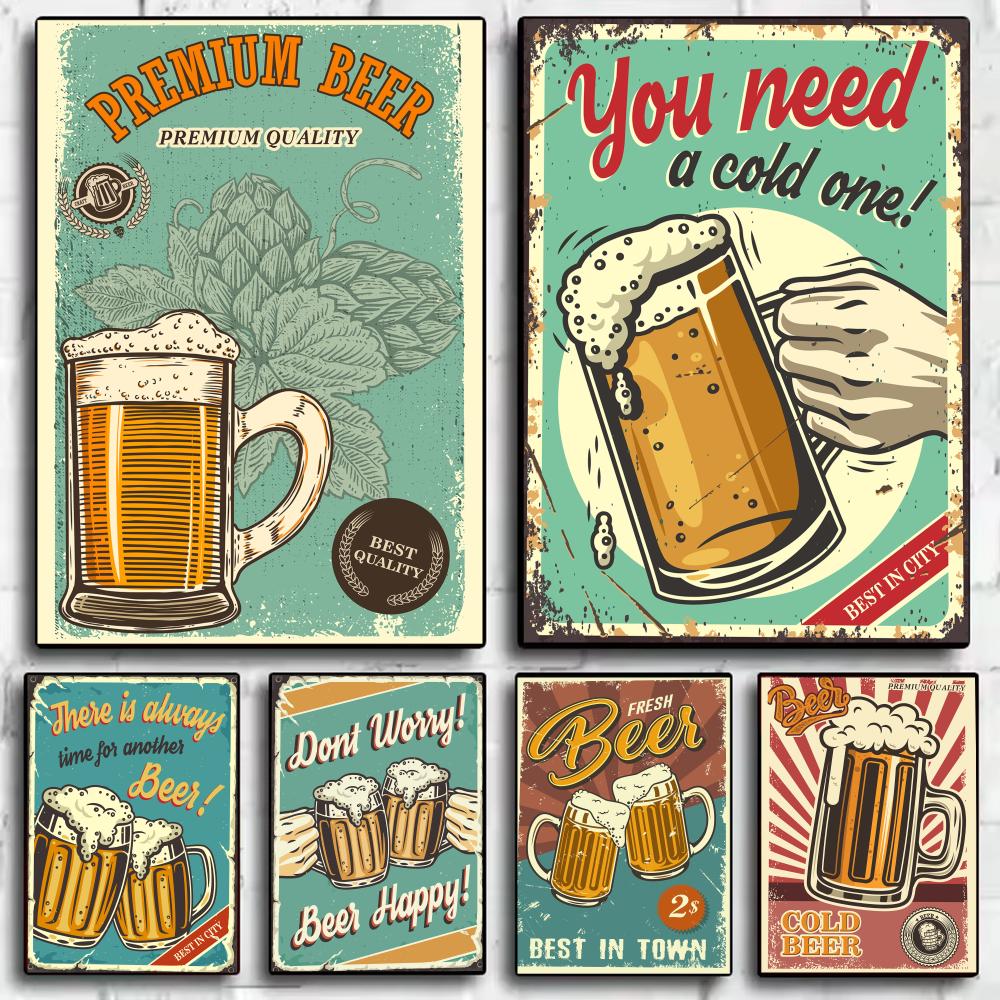 Bier- und Weinmotiv Retro-Stil – Wine Beer Photo Bewertung und Preis