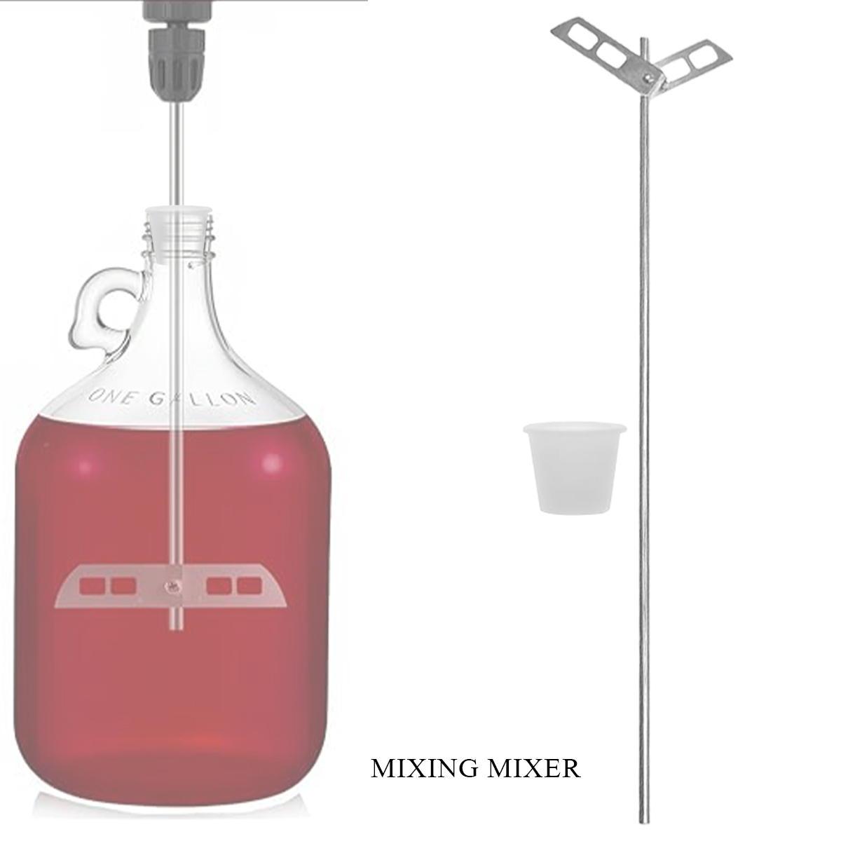 Bier-Entgasungsrührer-Paddel,  – Wine Beer Mix Bewertung und Preis