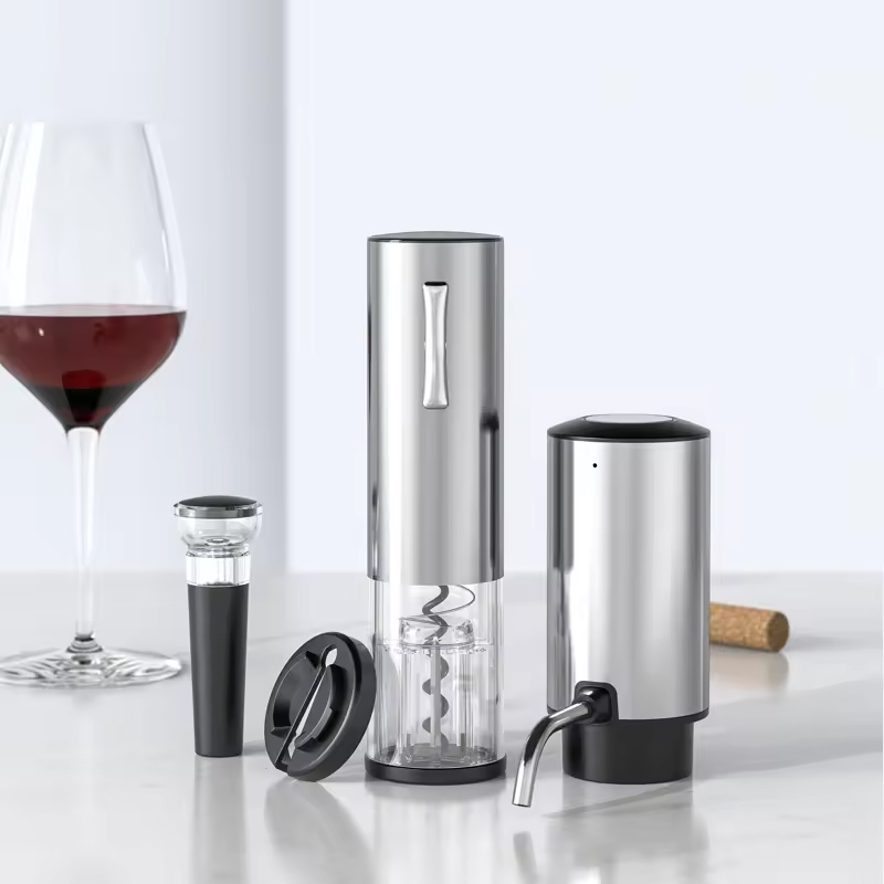 2024 Neues Design 4-in-1 Lithi – Wine Opener Electric Bewertung und Preis