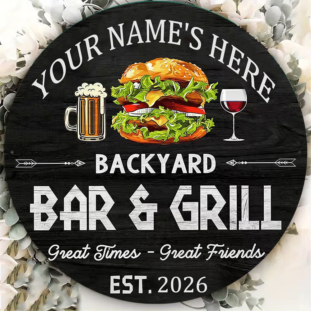 [2D Flach] 1 Stück Individuell – Wine Beer Name Bewertung und Preis