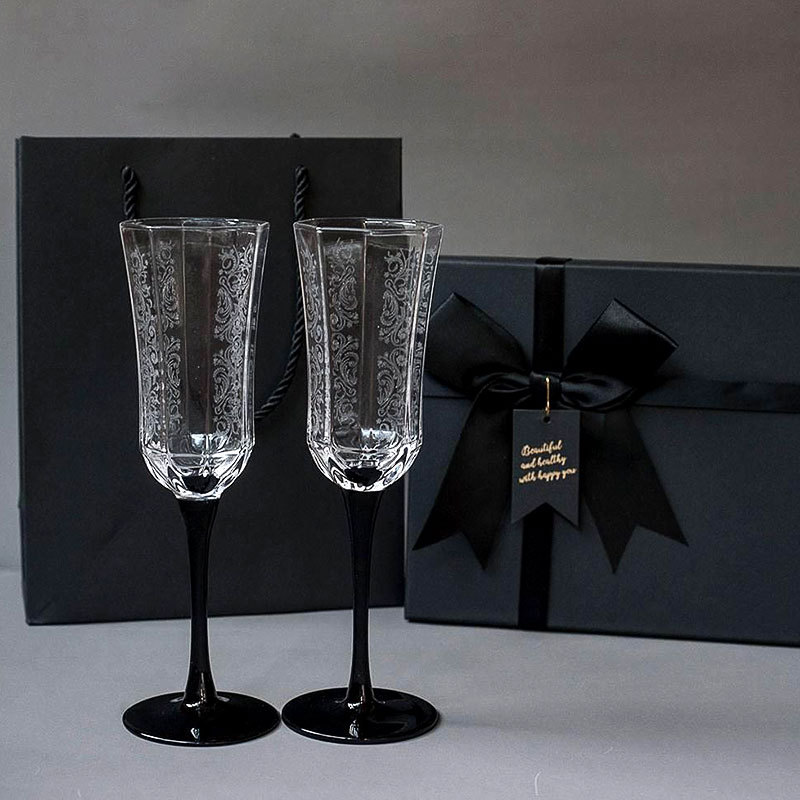 Französischer Vintage Champagn – Wine Glass Set Crystal Bewertung und Preis