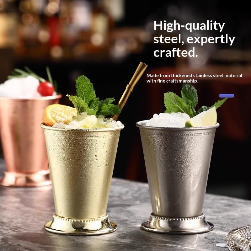 Edelstahl-Mint-Julep-Becher -  – Wine Beer Mixed Drinks Bewertung und Preis